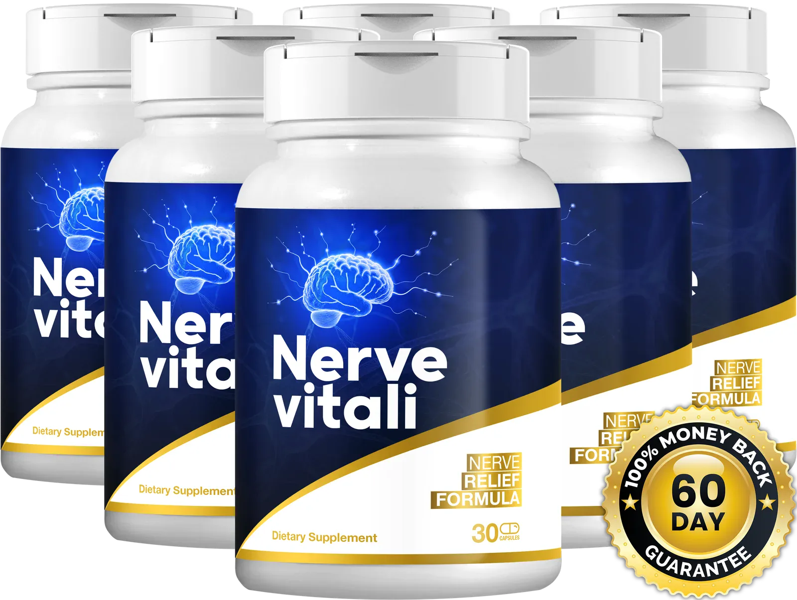 NerveVitali 6 bottles