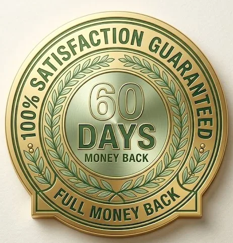 60 day money back guarantee